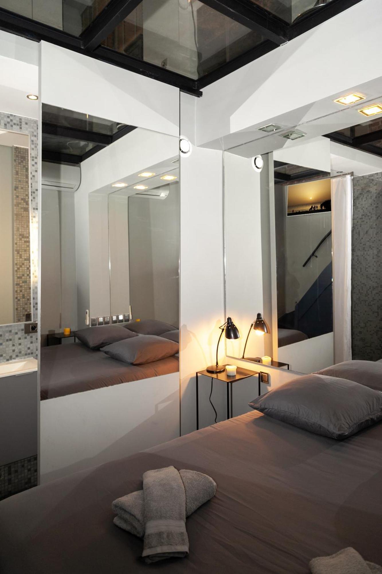 Appartamento Loft Atypique Avec Terrasse, Calme Et Cosy Parigi Esterno foto