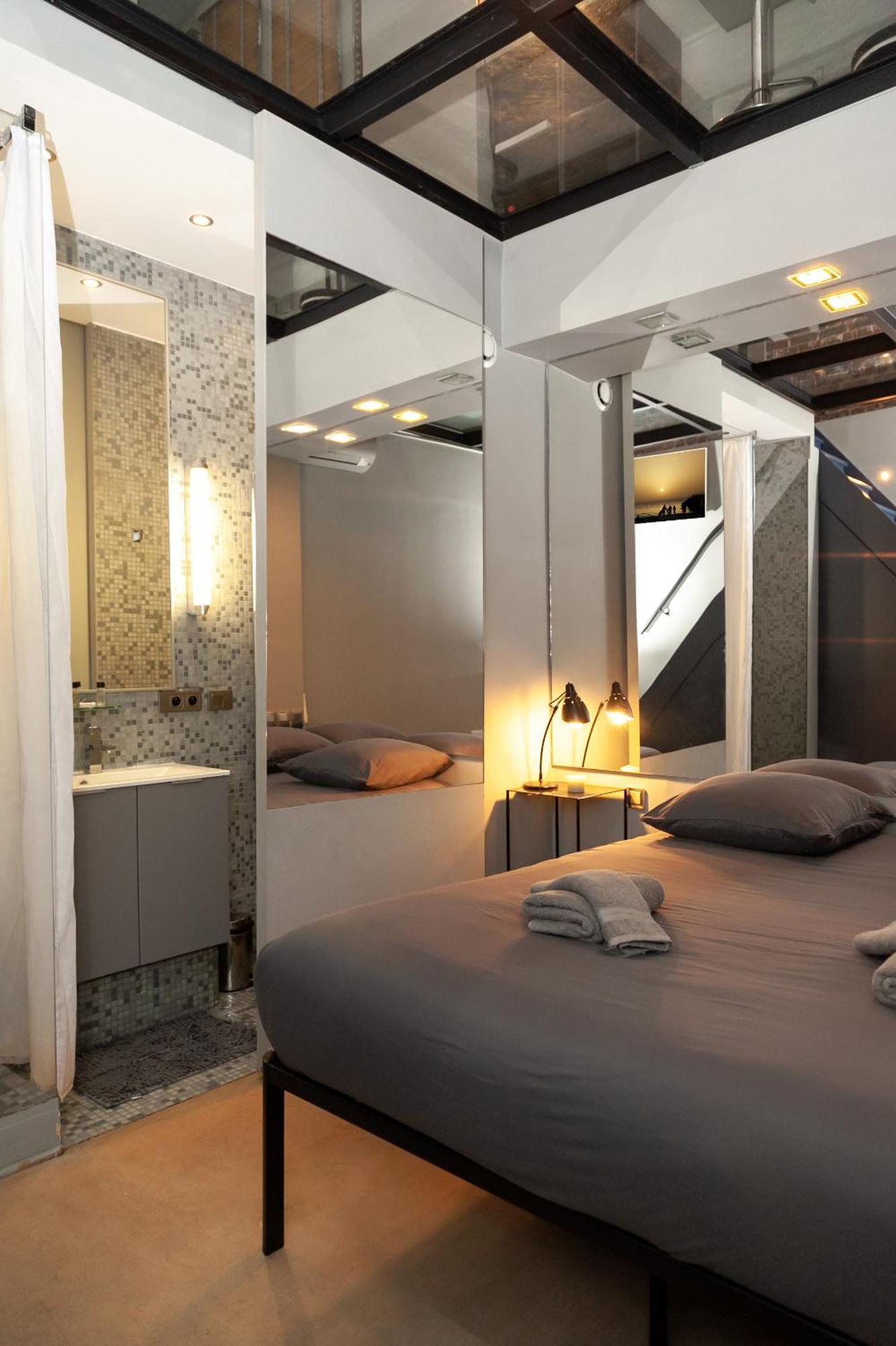 Appartamento Loft Atypique Avec Terrasse, Calme Et Cosy Parigi Esterno foto