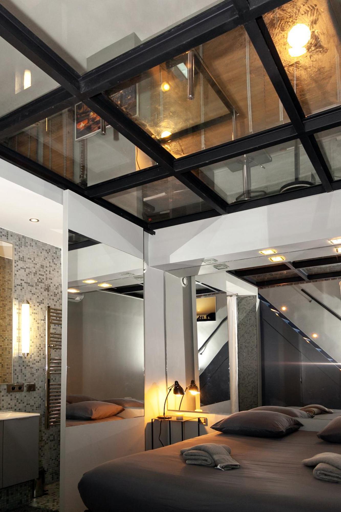 Appartamento Loft Atypique Avec Terrasse, Calme Et Cosy Parigi Esterno foto