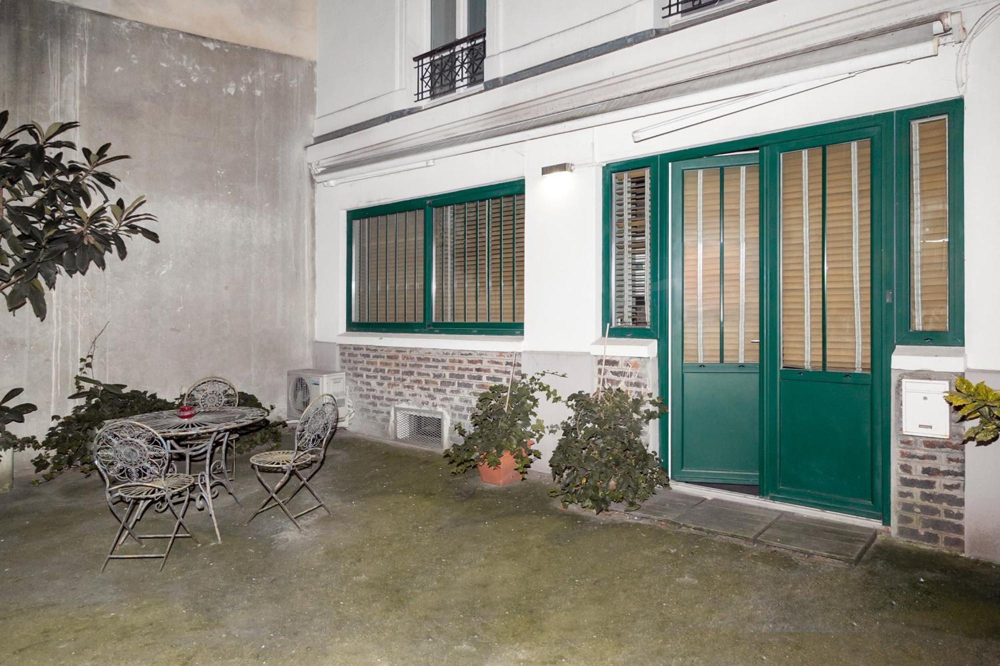 Appartamento Loft Atypique Avec Terrasse, Calme Et Cosy Parigi Esterno foto