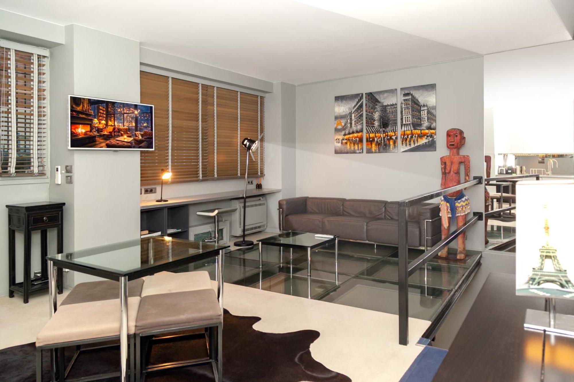 Appartamento Loft Atypique Avec Terrasse, Calme Et Cosy Parigi Esterno foto