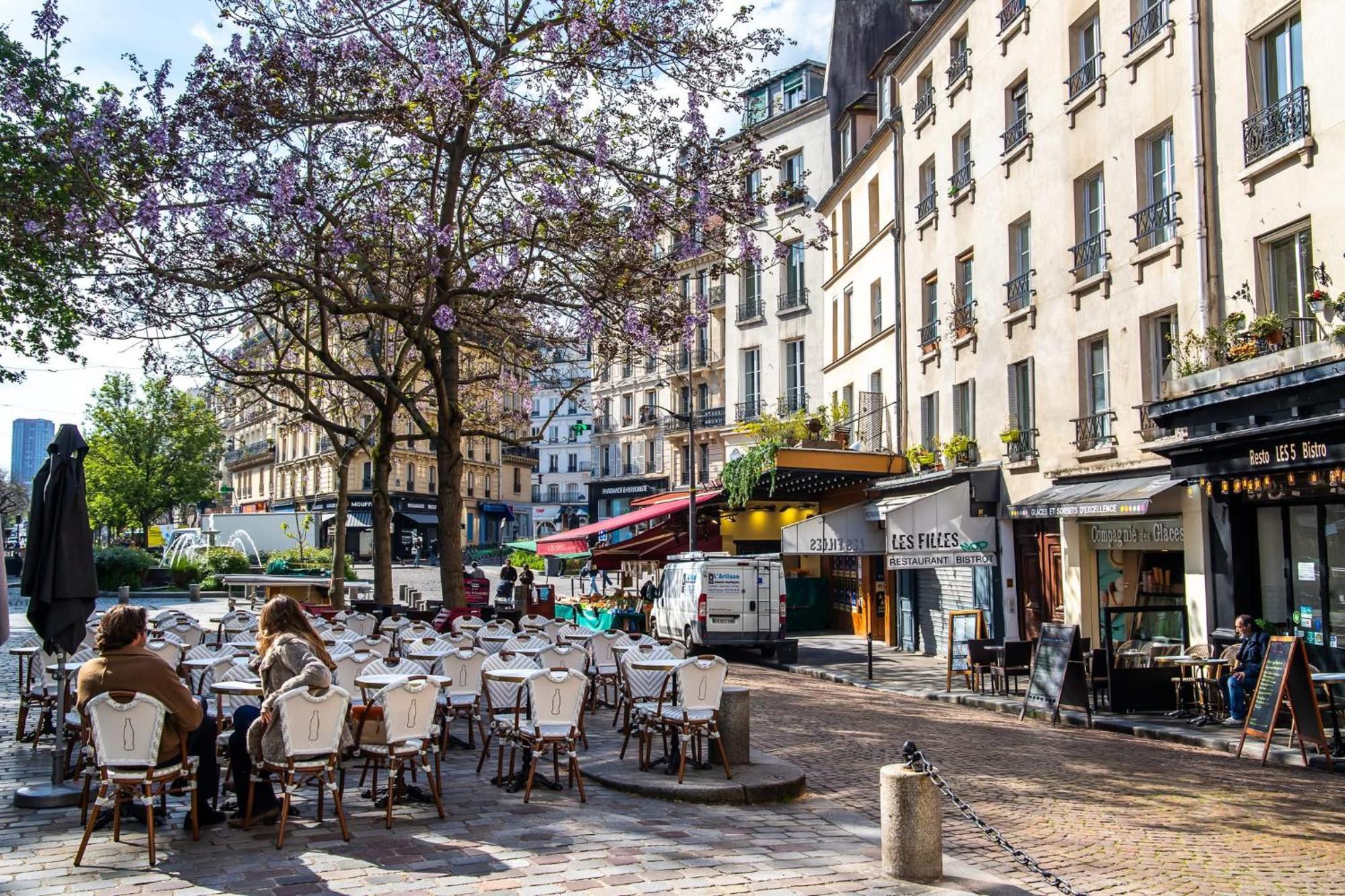 Appartamento Loft Atypique Avec Terrasse, Calme Et Cosy Parigi Esterno foto
